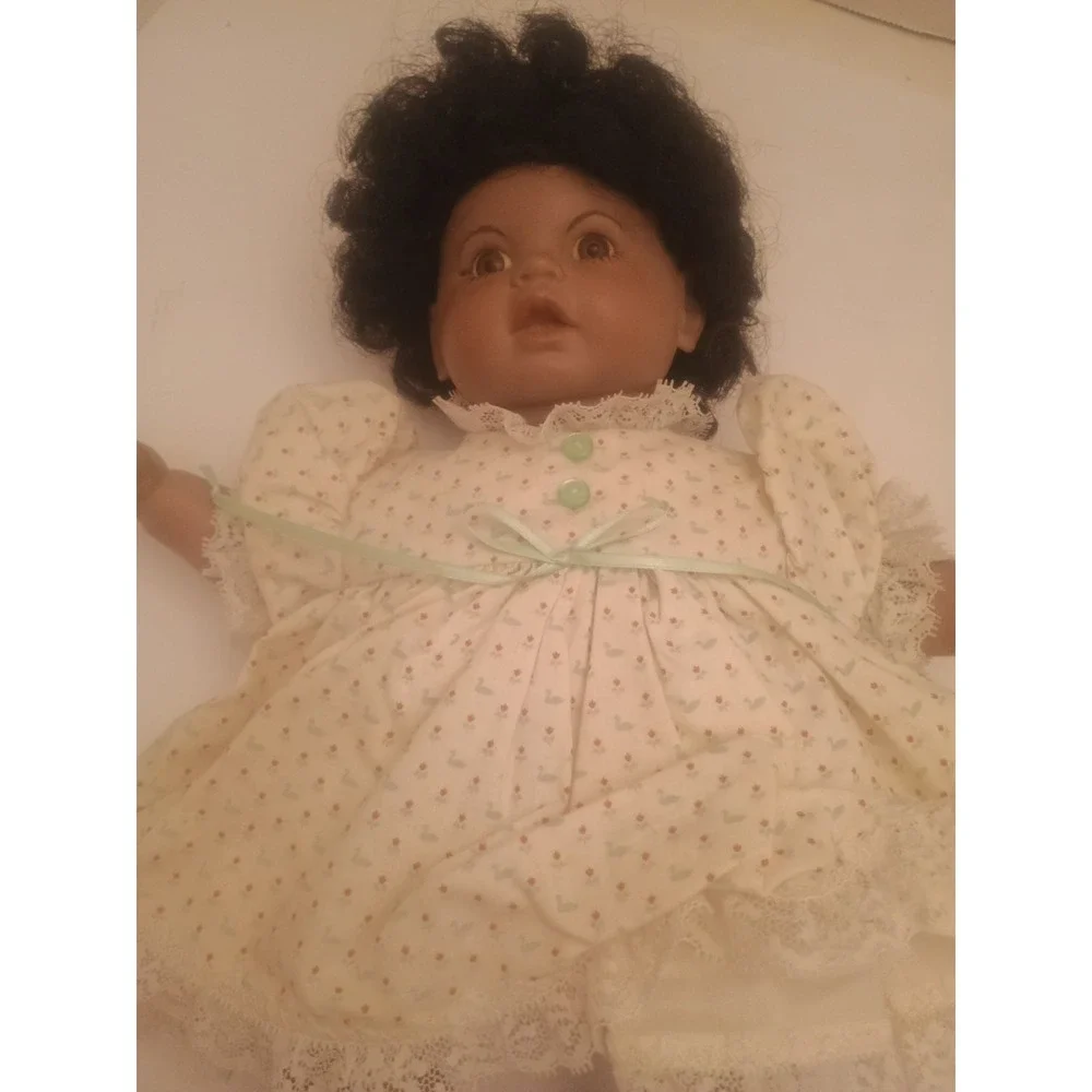 African American Porcelain Doll 13